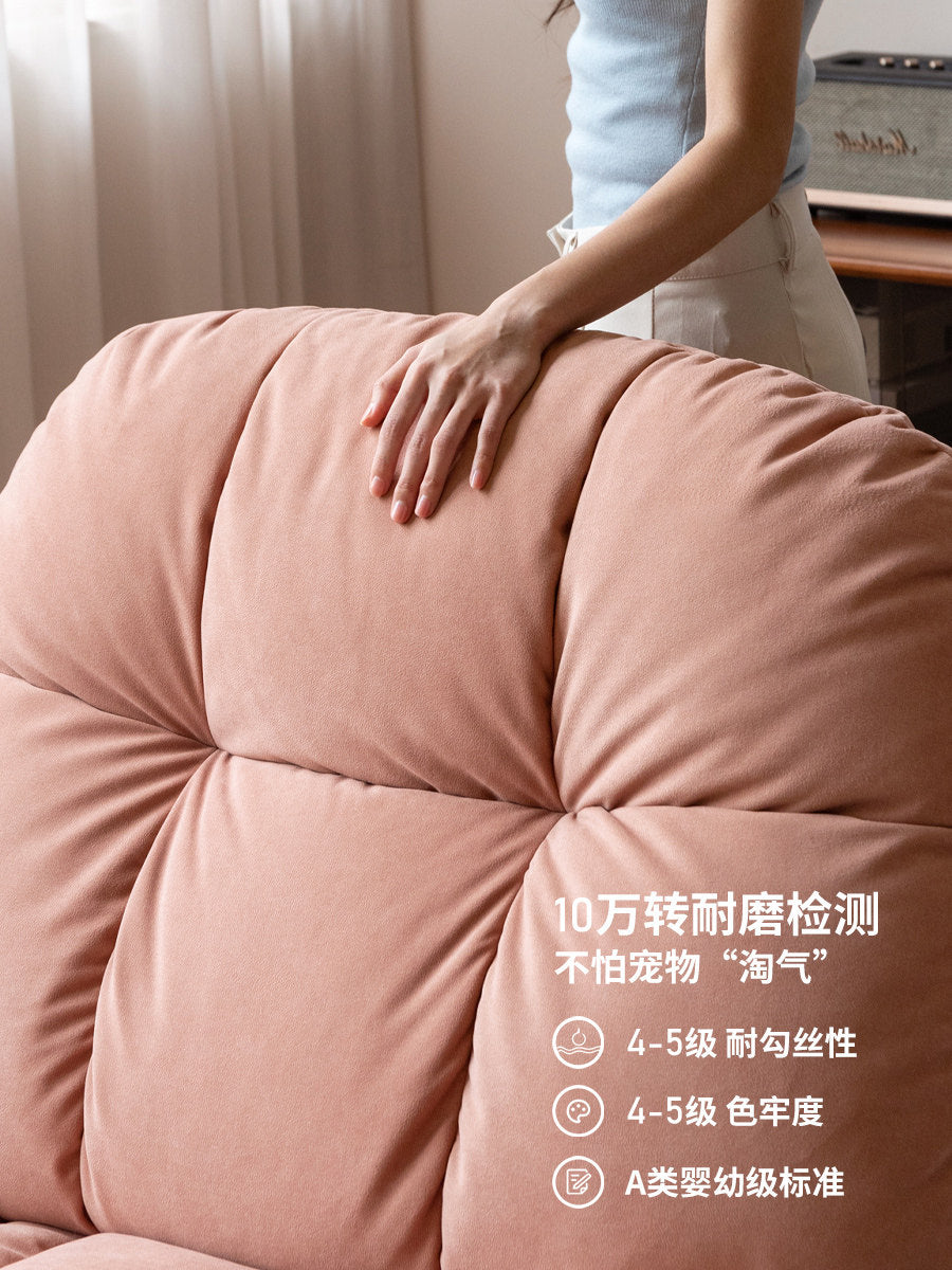 电动沙发椅法式复古单椅猫抓布躺椅休闲摇椅客厅懒人沙发